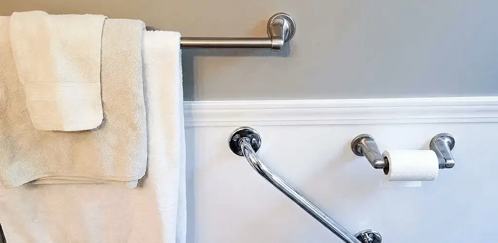 Bathroom grab bar installation for safety and accessibility in Overland Park, KS
