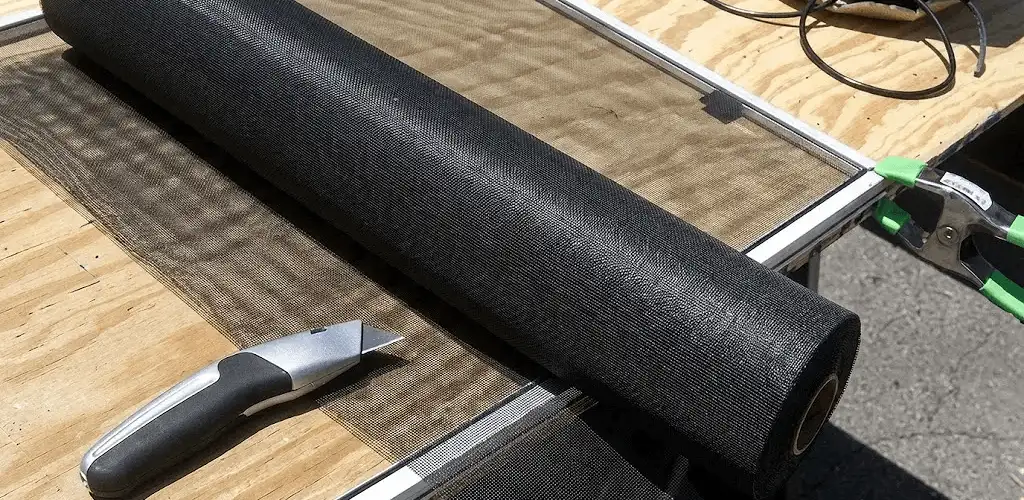 Window screen replacement materials and tools for screen repair in Overland Park, KS